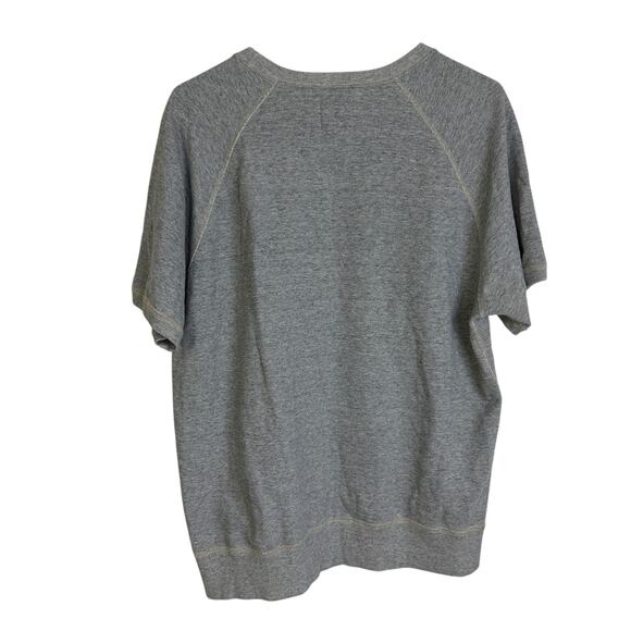 Champion Todd Snyder Sweatshirt Mens Large Gray Short Sleeve Pullover Cotton USA - Picture 2 of 9